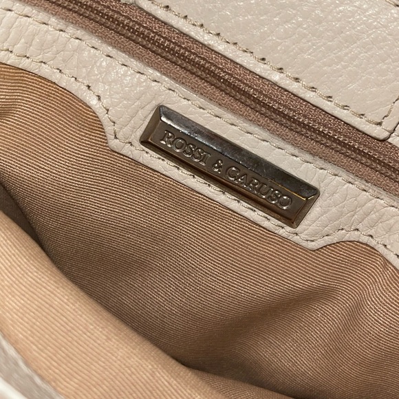 Rossi & Caruso Cream & Black Hand Bag.  Call outs. See pics - Picture 12 of 16